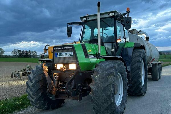 Gärrestabtankung am Feldrand