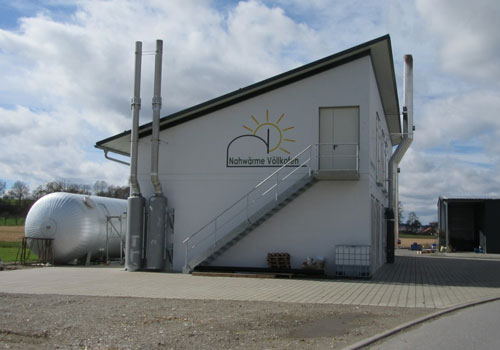 Hackschnitzelwerk Nahwärme Völlkofen